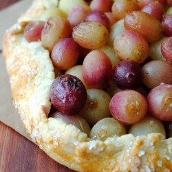 Rustic Grape Tart