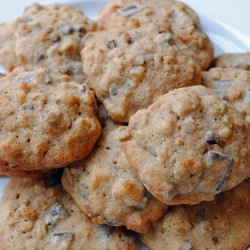 Banana Walnut Chocolate Chunk Cookies