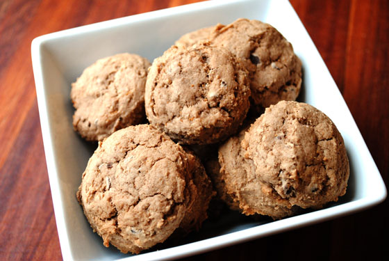 Chocolate Malt Cookies