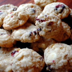 Cranberry White Chip Oatmeal Cookies
