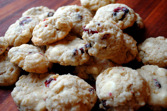 Cranberry White Chip Oatmeal Cookies