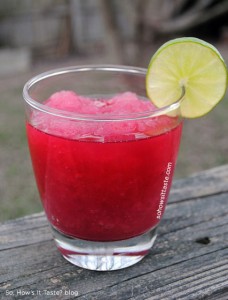 Whiskey Cranberry Slush by So, How's It Taste