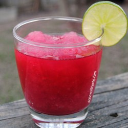 Whiskey Cranberry Slush by So, How's It Taste