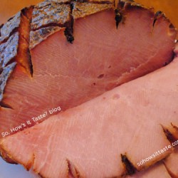 Whiskey Glazed Ham by So, How's It Taste