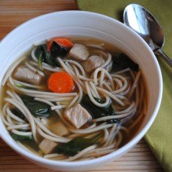 Asian Pork & Noodle Soup