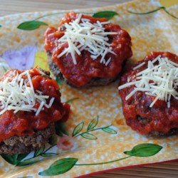 Personal Pizza-Stuffed Meat Loaves