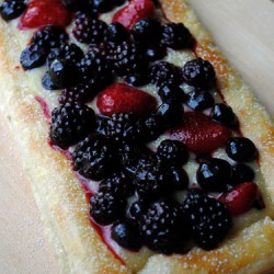 Gingered Lemon Berry Tart