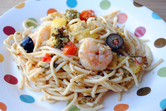 Italian Shrimp Stir-Fry