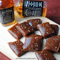 Salted Whiskey Caramels by So, How's It Taste