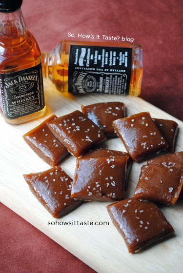 Salted Whiskey Caramels by So, How's It Taste