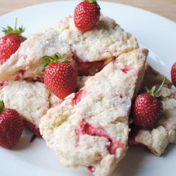 Strawberry Scones