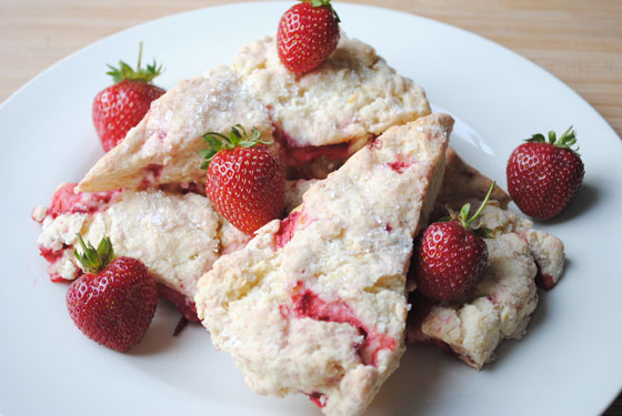 Strawberry Scones