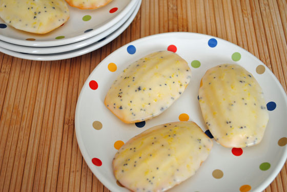 Lemon Poppy Seed Madeleines