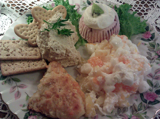 Burdett's Salad Jumble Plate