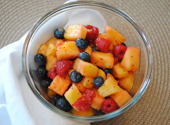 Honey Lime Fruit Salad