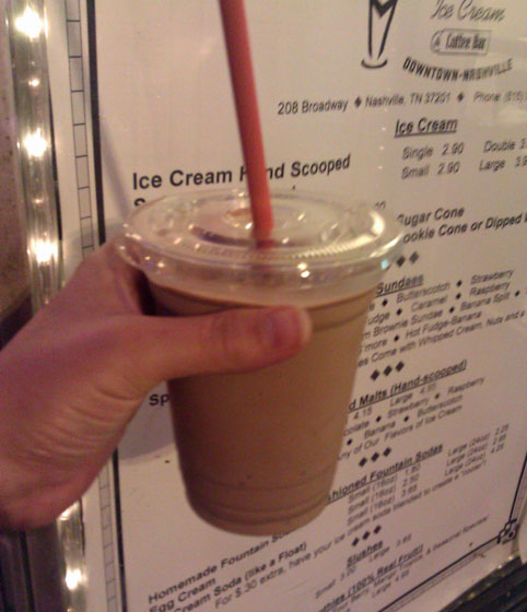 Mike's Chocolate Milkshake