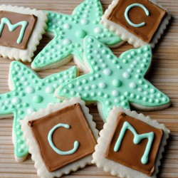 Starfish & Initial Sugar Cookies