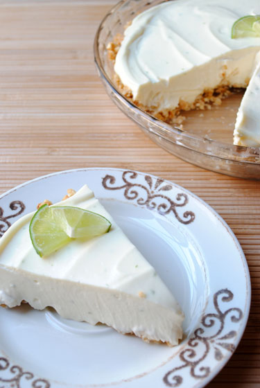 Key Lime Pie with Pretzel Crust