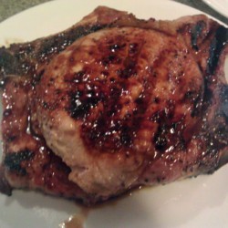 Pork Chops with Maple-Apple Glaze