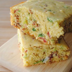 Bacon-Scallion Cornbread