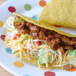 Easy Mole Tacos