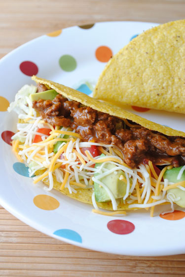 Easy Mole Tacos