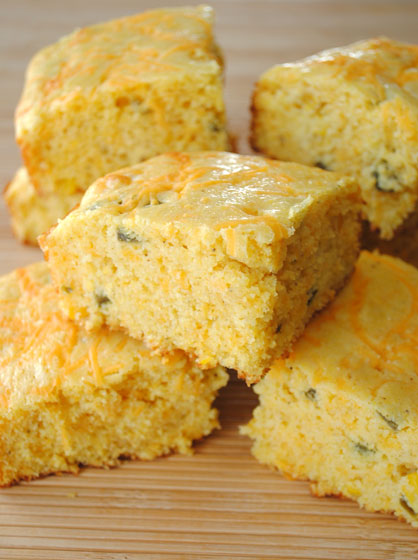 Cheddar-Jalapeno Cornbread