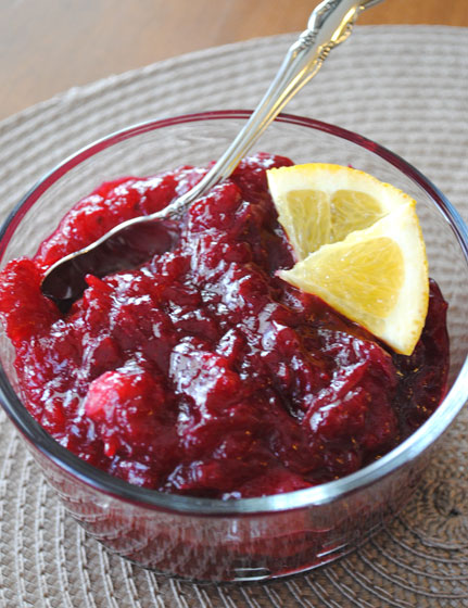 Cranberry & Citrus Sauce