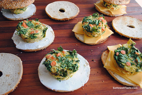 Healthy Breakfast Sandwiches by So, How's It Taste?