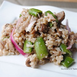 Snap Pea & Brown Rice Salad