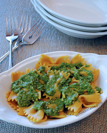 Arugula Pesto by So, How's It Taste