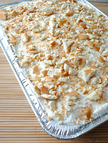 Banana Pudding Poke Cake by So, How's It Taste