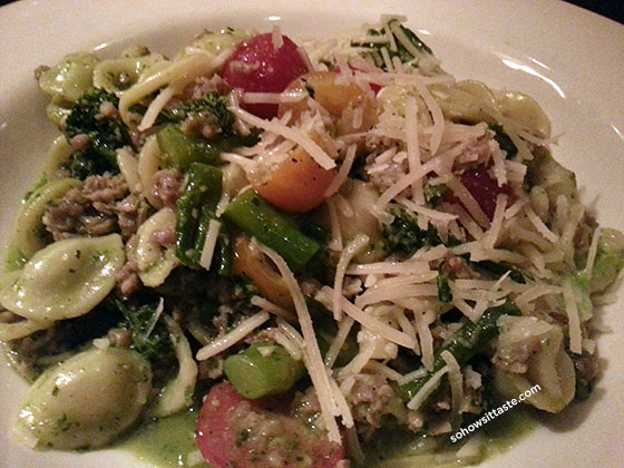 Stephanie's on Newbury Orecchietti on So, How's It Taste? www.leah-claire.com