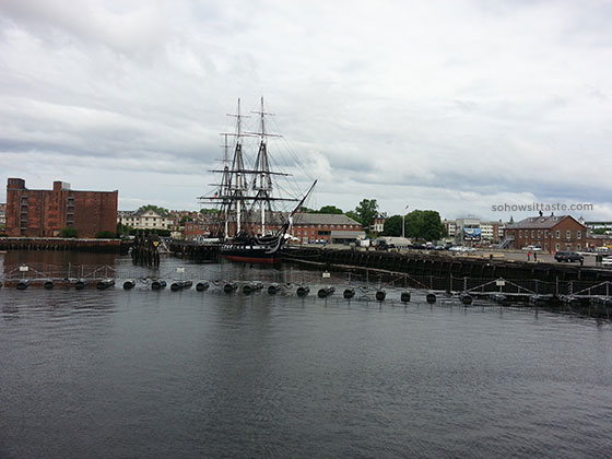 USS Constitution on So, How's It Taste? www.leah-claire.com