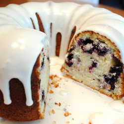 Blueberry Buttermilk Bundt Cake by So, How's It Taste? www.leah-claire.com