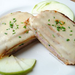 Hard Apple Cider Croque Monsieur by So, How's It Taste? www.leah-claire.com