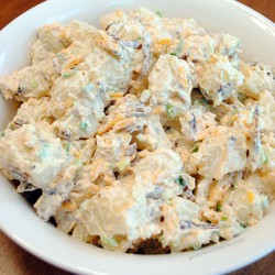 Loaded Baked Potato Salad by So, How's It Taste? www.leah-claire.com