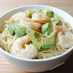 Monterey Shrimp Pasta by So, How's It Taste? www.leah-claire.com