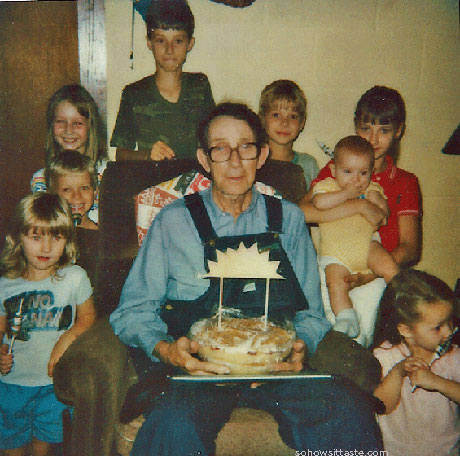 Papa's Birthday, 1984 on So, How's It Taste? www.leah-claire.com