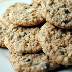 Every Chip Oatmeal Cookies by So, How's It Taste? www.leah-claire.com