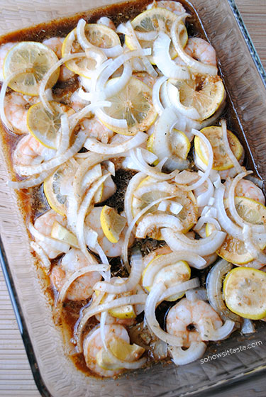 Alabama-Style Shrimp Bake by So, How's It Taste? www.leah-claire.com