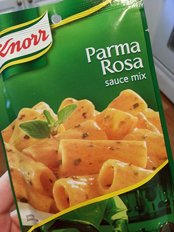 Knorr Parma Rosa on So, How's It Taste? www.leah-claire.com