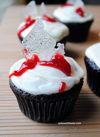 Broken Glass Cupcakes by So, How's It Taste?