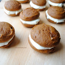 Pumpkin Whoopie Pies by So, How's It Taste?