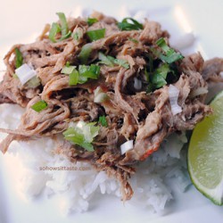 Slow Cooker Thai-Style Peanut Pork by So, How's It Taste?