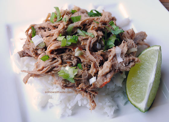 Slow Cooker Thai-Style Peanut Pork by So, How's It Taste?