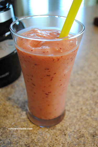 Cranberry Orange Smoothie by So, How's It Taste?