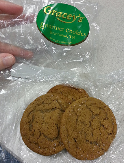 Gracey's Gourmet Ginger Cookies on So, How's It Taste?