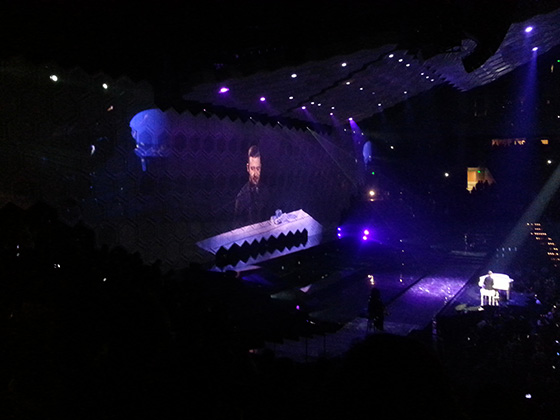 Justin Timberlake on Piano