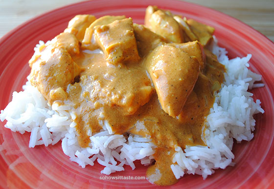 Slow Cooker Butter Chicken by So, How's It Taste?